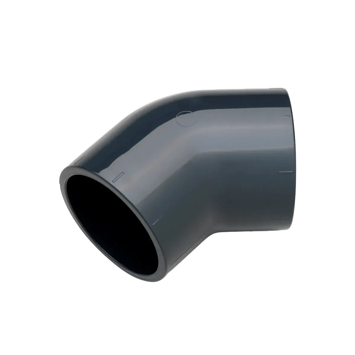 Codo 45 PN16 HH diametro 40 mm (para pegar)