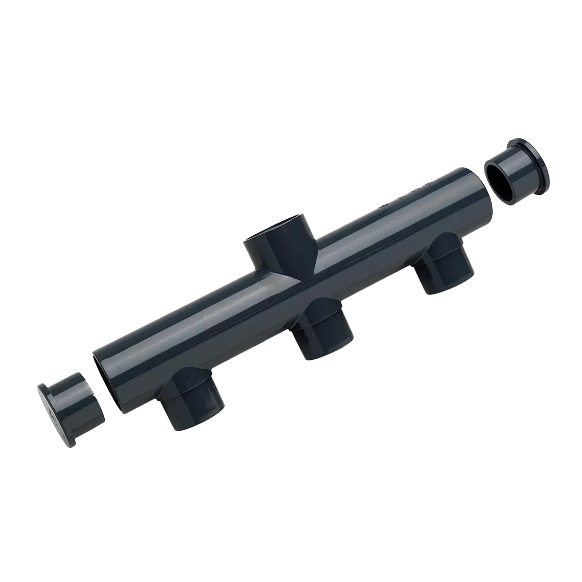 Colector con salida central PN10 - PN16 diametro 63 mm (para pegar)
