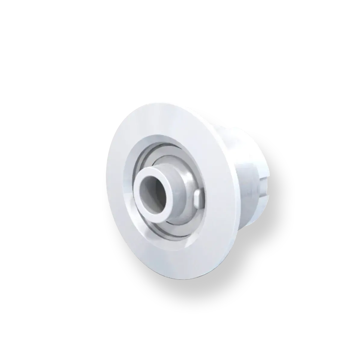 Retorno aro fijo blanco 50 mm Hormigon